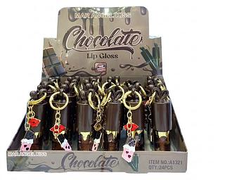 Lip gloss chocolate /24pcs