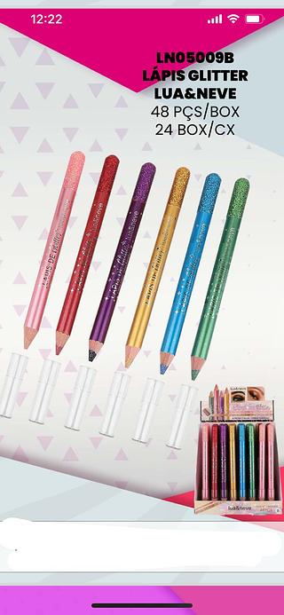 Lapis Glitter / 48pçs (LN05009B) Lua&neve