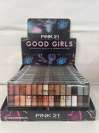Paleta de Sombras Good Girls/ 12UNID Pink21 (CS2439B)