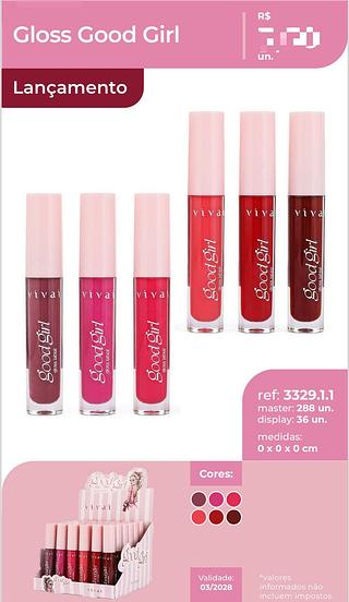 Gloss Good Girl c/36pçs Vivai