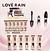 Mascara de cilios /24pçs LOVE RAIN