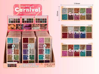 Paleta de glitter /24pcs MISS ROMANTIC