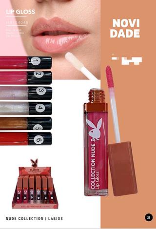 Lip gloss c/24pcs PLAY BOY