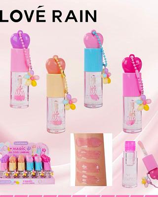 Lip gloss c/24pcs LOVE RAIN