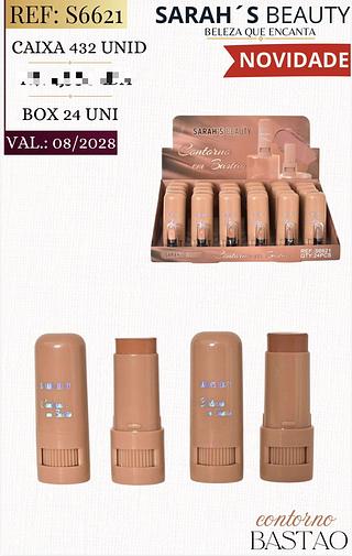 Contorno bastao c/24pcs Sarah´s Beauty