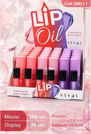 Lip Oil c/36pçs VIVAI