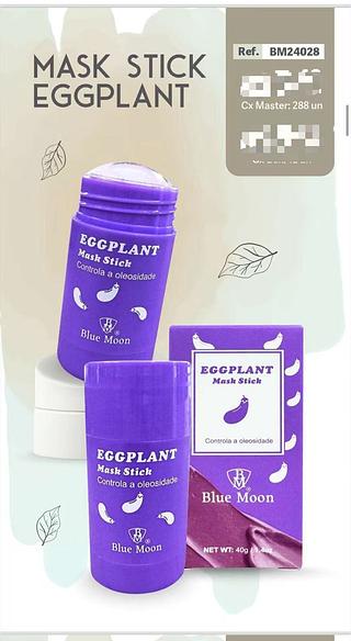 Mask Stick Controla a Oleosidade (Roxa) c/12pçs Blue Moon