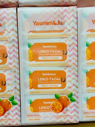Lenco demaquilante fresh orange YASMIM JU