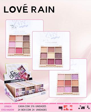 Paleta de sombras C/24pcs LOVE RAIN