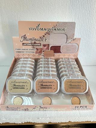 Iluminador c/24pçs Yoyo Maquiagem