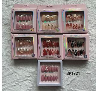 Unha postica em pvc c/12pcs SABRINA SATO