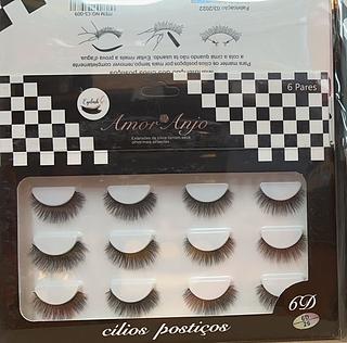 Cilios postiços Amor e Anjo PCT C/10pares (6P-26)