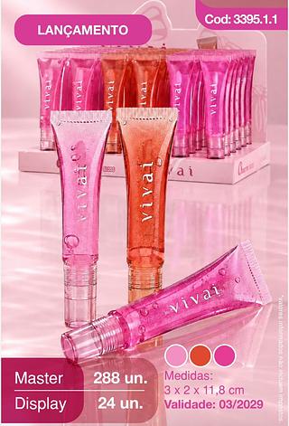 Lip gloss cherrie /36pcs VIVAI
