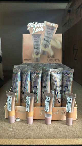 Base Liquida Natural Look Chocolate C/48pçs Ruby Rose