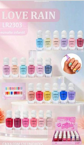 Esmalte Rasgable C/24pcs LOVE RAIN