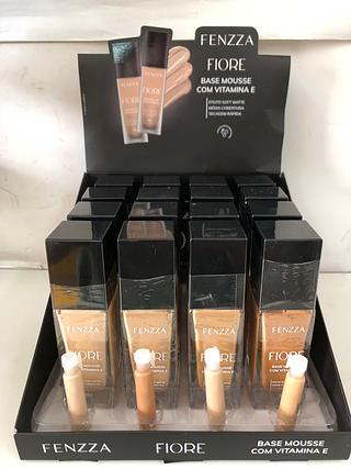 Base mousse com vitamina E Fiore/ 16pçs FENZZA