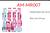 Mascara de cilios /24pcs AMOR ANJO