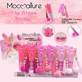 Lip Gloss com Pingente c/24pçs Best Shopee