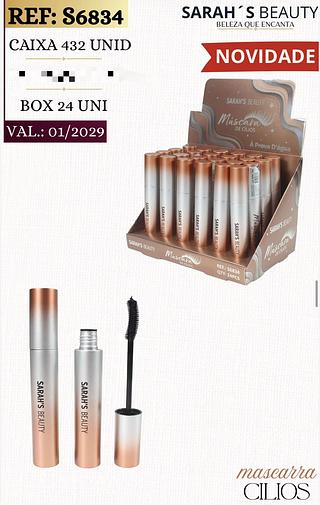 Mascara de cilios c/24pcs Sarah´s Beauty