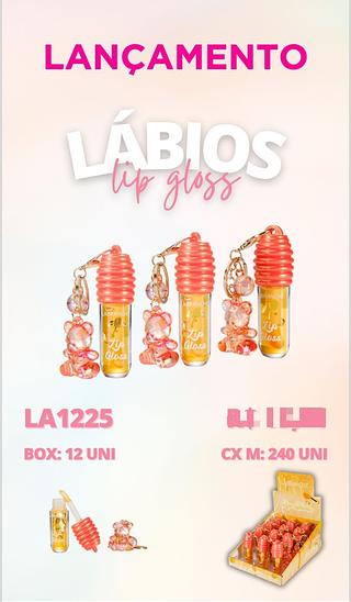 Lip Gloss Mel Ursinho c/12pçs Labranche