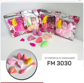 Kit Esponja Maquiagem c/12pçs Femme Paris