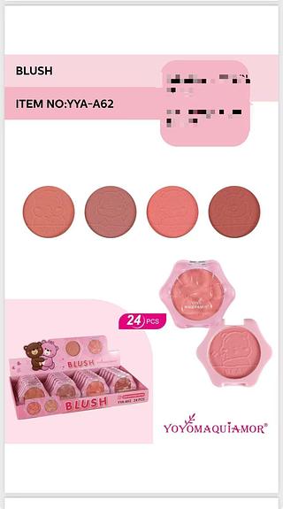 Blush /24pcs Yoyo maquiamor
