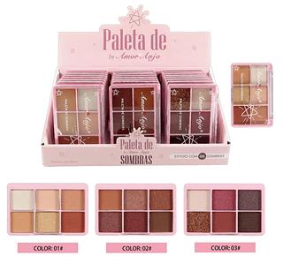 Paleta de Sombras c/24pçs Amor Anjo