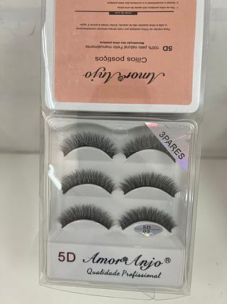 Cilios Postiços AmoreAnjo 3pares/ DZ (3A-03)