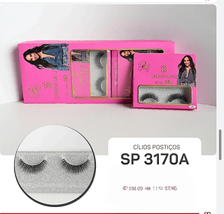 Cilios posticos C/10PCS SABRINA SATO