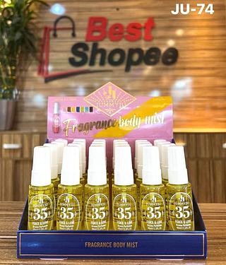 Body Splash Feace % Love 40ml c/24pçs Best Shopee