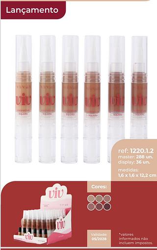 Corretivo liquido viv cor B /36pcs VIVAI