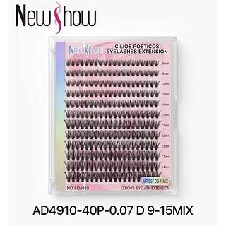 CILIOS TUFINHO 40P NEWSHOW C/12PCS