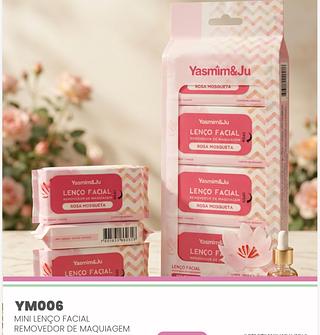 Lenco demaquilante rosa mosqueta YASMIM JU