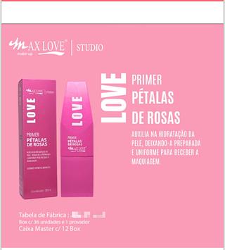 Primer Pétalas de Rosas /36unid Max Love