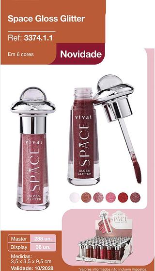 Gloss glitter /36pcs VIVAI