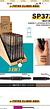 Sombra e Lapis Retratil para Sobrancelhas c/48pcs (SP372) SP COLORS