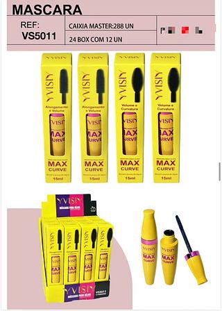 Mascara para cilios c/12pcs YVISIY
