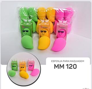 esponja para maquiagem c/12ps