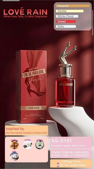 Perfume 30ml /12pcs LOVE RAIN