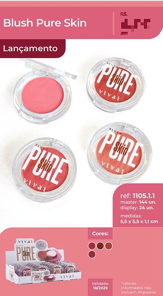 Blush Pure Skin c/24pcs VIVAI