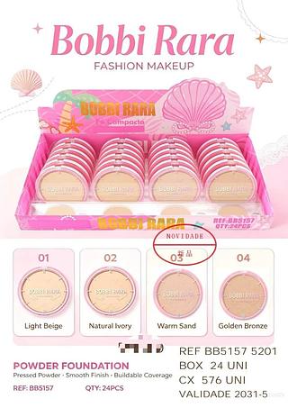Po compacto /24pcs BOBBI RARA
