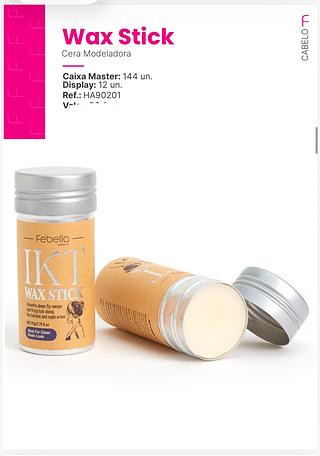 Ikt cera fixadora cabelo /12pcs FEBELLA