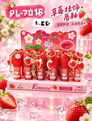 Lip gloss moranco /24pcs Rimocoo