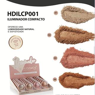 Iluminador Compacto c/24pçs Hudamoji