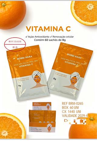 Mascar facial peelA off vitamina c c/60pcs BOBBI RARA