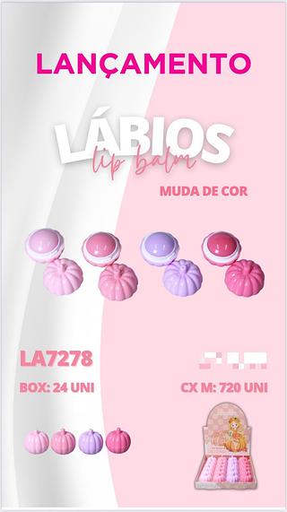 Lip Balm Muda de Cor /24pçs Labranche