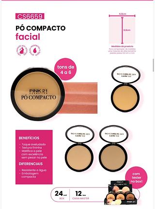 Po compacto/ 24UNID Pink21 (CS2356-B)