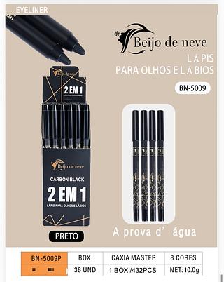 Lapis de olhos e labios c/36pcs Beijo De Neve