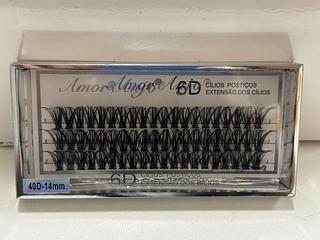 Cilios tufinho (40D/14mm ) Amor & Anjo /10pçs