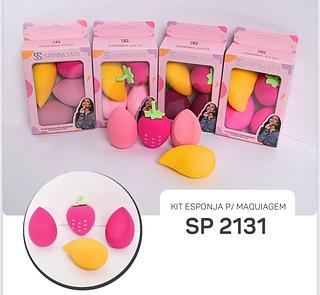 Kit Esponja para maquiagem C/12pcs Sabrina sato